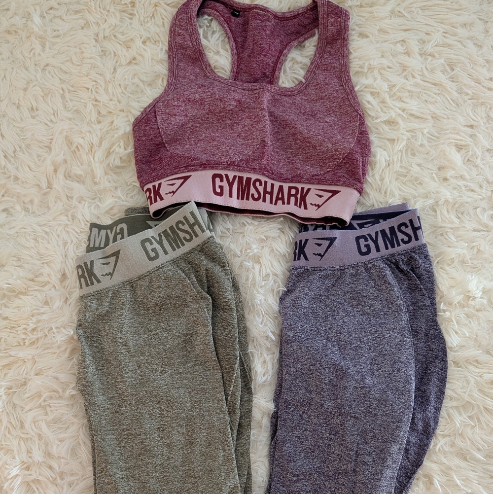 Gymshark Flex Leggings And Sports Bra